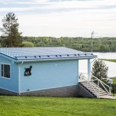 Дом с камином и кухней в парк-отеле Медвежья гора