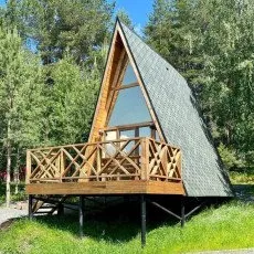 Дома А-фреймы База отдыха "ALDI-Karelia"