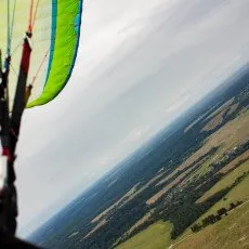 Полет на параплане Ты рулишь