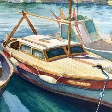 Онлайн курс Акварель Отработка базовых навыков