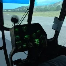 Авиатренажер полет на вертолете