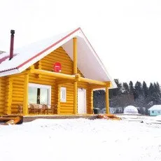 Коттедж "Тихий залив" с камином и баней Сонный Залив