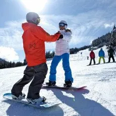 Занятие на Сноуборде