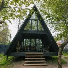 Гостевые дома у водоёма ЁLKI Правдинское озеро A-frame
