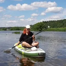 Прогулка на сапборде