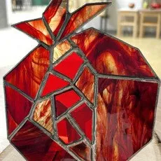 Мастер класс Витраж Тиффани моя идея