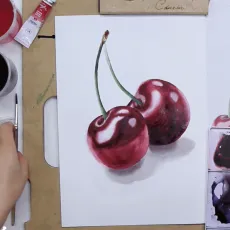 Онлайн курс Основы акварели для начинающих