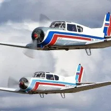 Полет на самолете ЯК 18Т