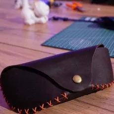 Мастер-класс по кожевничеству Футляр для очков