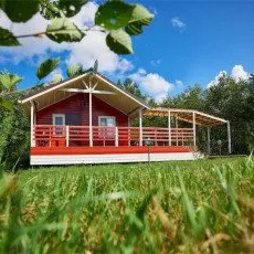 Дом Вдохновение в глэмпинге Просто Эко