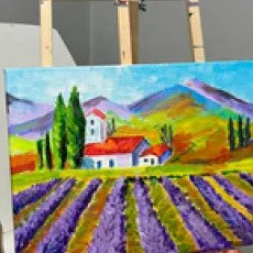 Мастер-класс Картина за 3 часа в группе