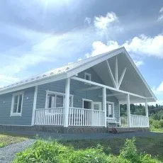 Лазурный дом с сауной Сонный Залив