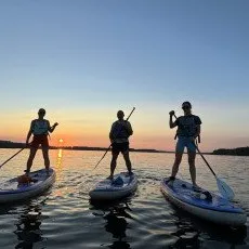 SUP прогулка Закат