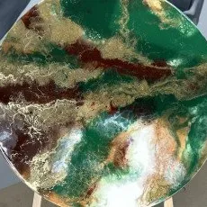 Мастер класс по рисованию эпоксидной смолой