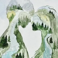 Мастер класс по акварели