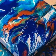 Мастер класс по флюид арту