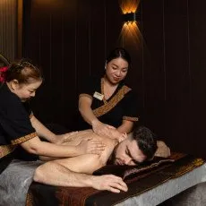 Тайский спортивный oil массаж