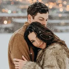 Зимняя фотосессия на улице