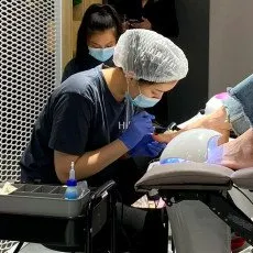 Педикюр без покрытия