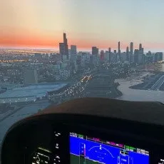 Полет на авиатренажере Cessna 172