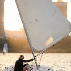 Мастер-класс по управлению одноместной яхты класса Луч