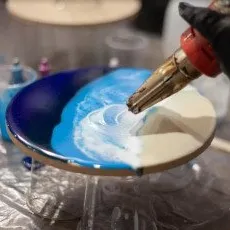 Мастер класс Картина из эпоксидной смолы