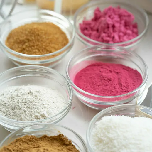 Разнообразие специй и красителей на кухне, доступное для приготовления блюд в любое время года