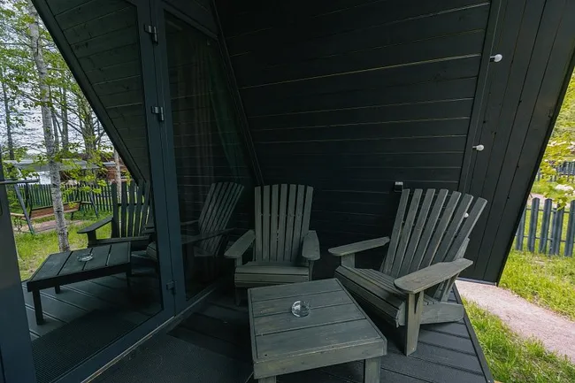 Гостевые дома у водоёма ЁLKI Правдинское озеро A-frame - Фото 9