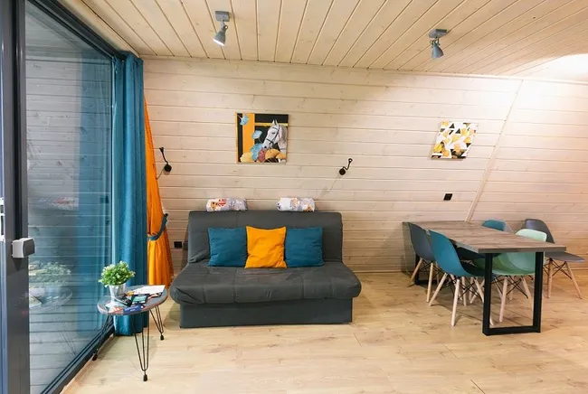 Гостевые дома у водоёма ЁLKI Правдинское озеро A-frame - Фото 7