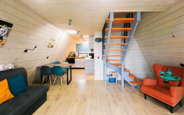 Гостевые дома у водоёма ЁLKI Правдинское озеро A-frame - Фото 4