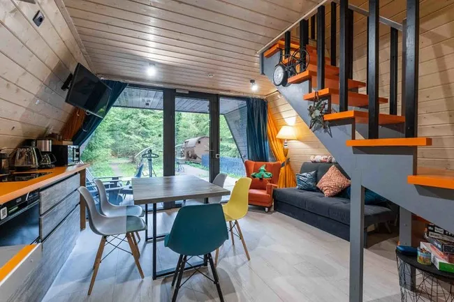 Атмосферные коттеджи A-frame ЁLKI в Новожилово - Фото 4