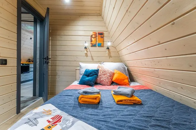 Атмосферные коттеджи A-frame ЁLKI в Новожилово - Фото 7