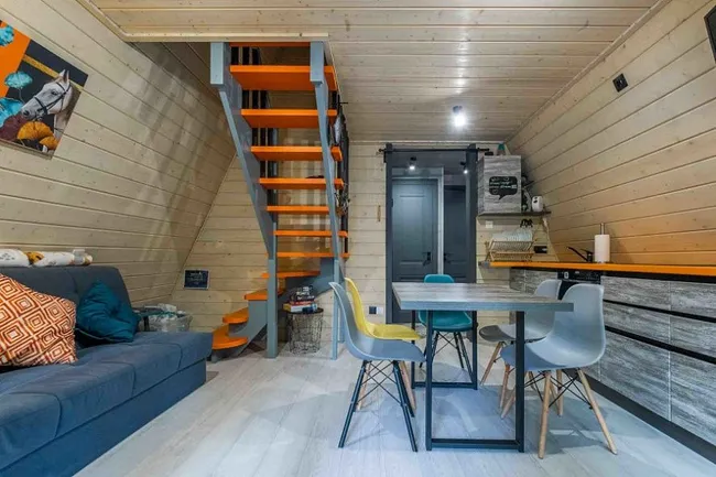 Атмосферные коттеджи A-frame ЁLKI в Новожилово - Фото 5