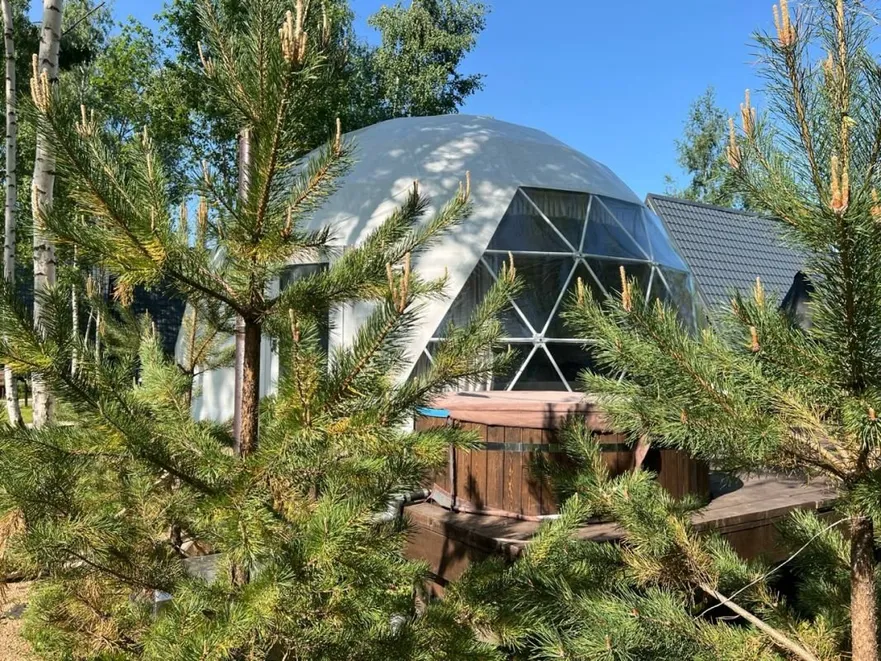 Дом Купол в глэмпинге На краю света - Фото 1