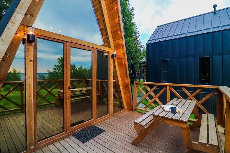 Дома А-фреймы База отдыха "ALDI-Karelia" - Фото 7