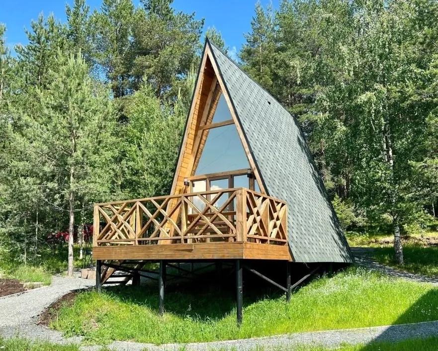 Дома А-фреймы База отдыха "ALDI-Karelia" - Фото 1