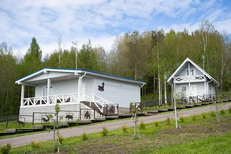 Дом с баней в парк-отеле Медвежья гора - Фото 1