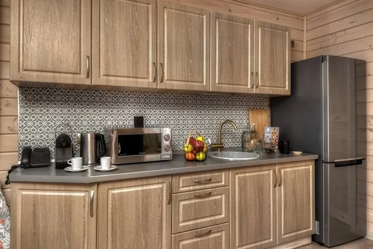 Дом с камином и кухней в парк-отеле Медвежья гора - Фото 6