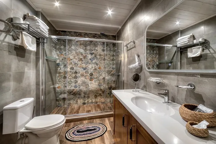 Дом с камином и кухней в парк-отеле Медвежья гора - Фото 7