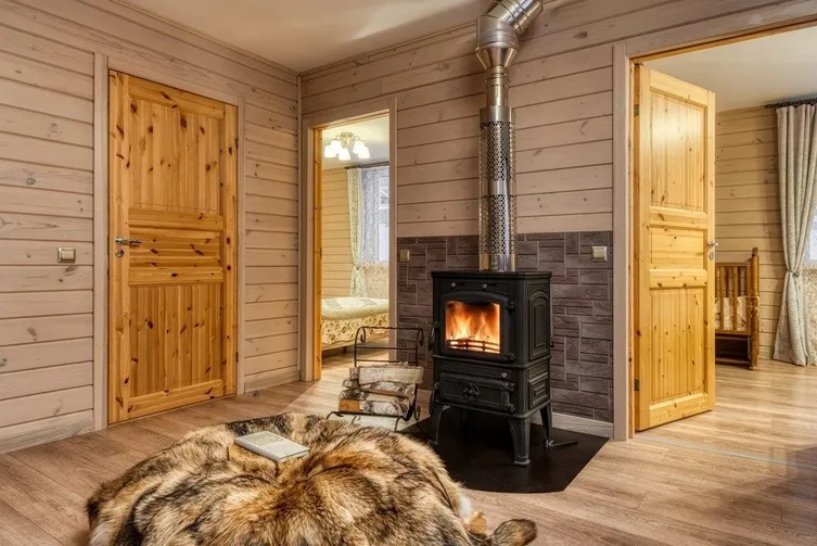 Дом с камином и кухней в парк-отеле Медвежья гора - Фото 5