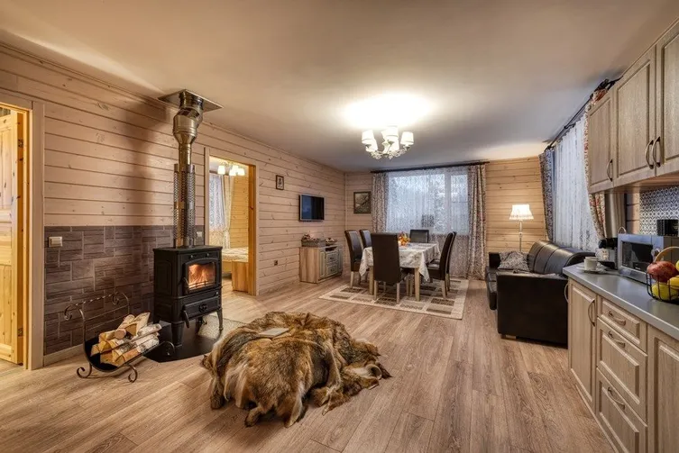 Дом с камином и кухней в парк-отеле Медвежья гора - Фото 4