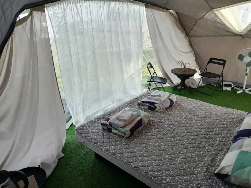 Купольный дом в глэмпинг парке КосмоСфера - Фото 7