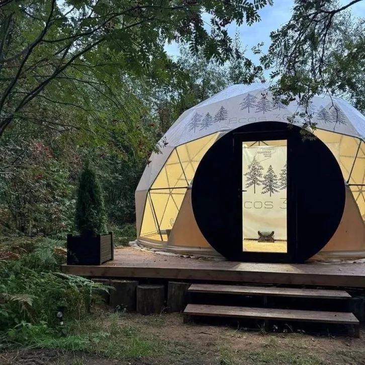 Купольный шатер в глэмпинге Ecos 360 - Фото 1