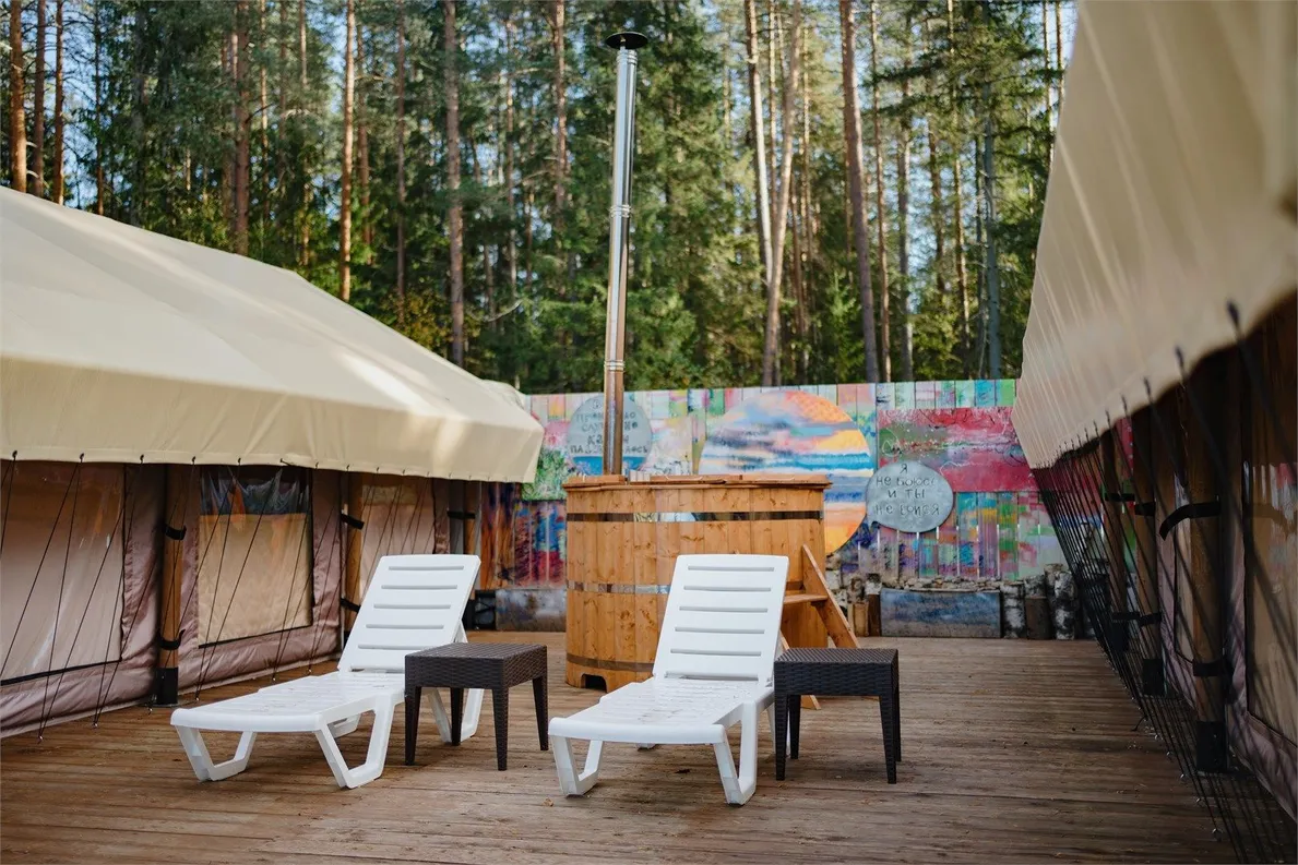 Глэмп-отель Террасы - Фото 19