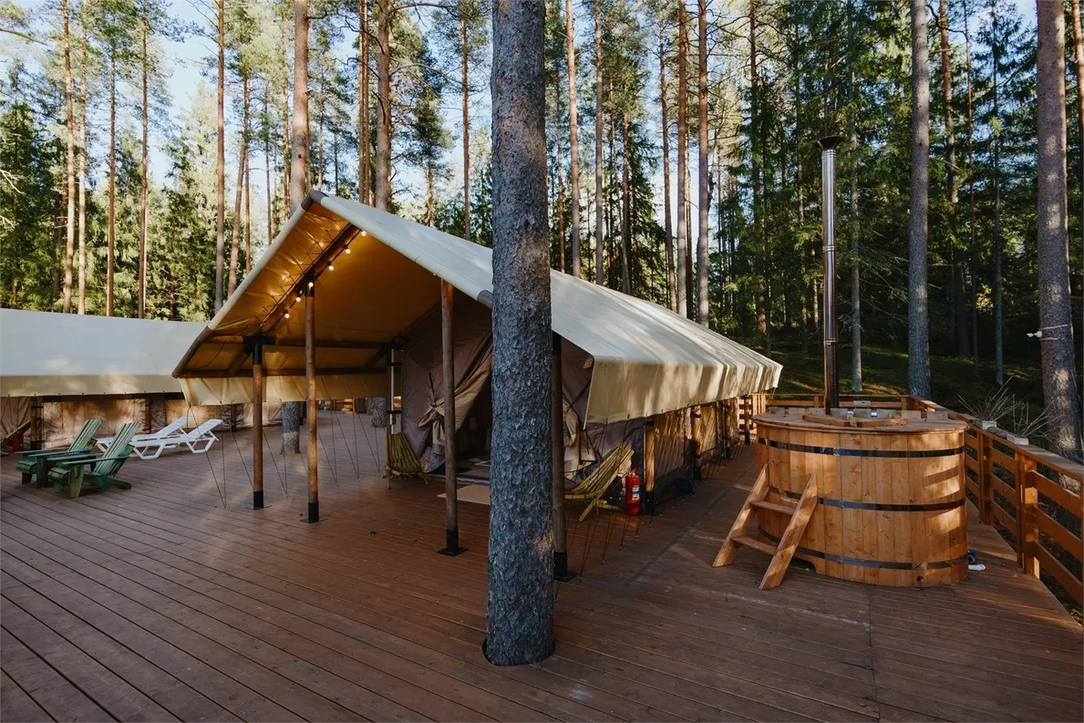 Глэмп-отель Террасы - Фото 31