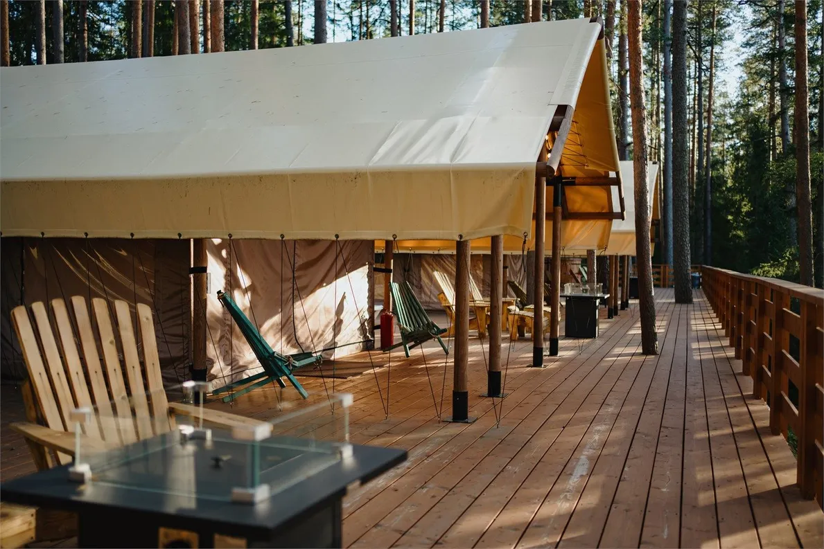 Глэмп-отель Террасы - Фото 27