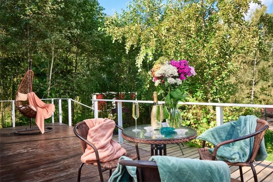 Дом охотника в глэмпинге Просто Эко - Фото 8