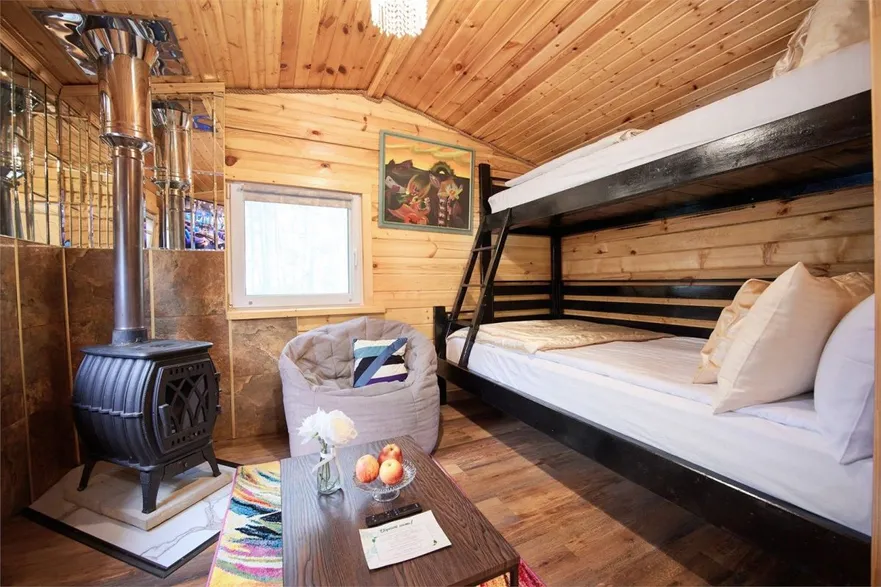 Дом охотника в глэмпинге Просто Эко - Фото 3