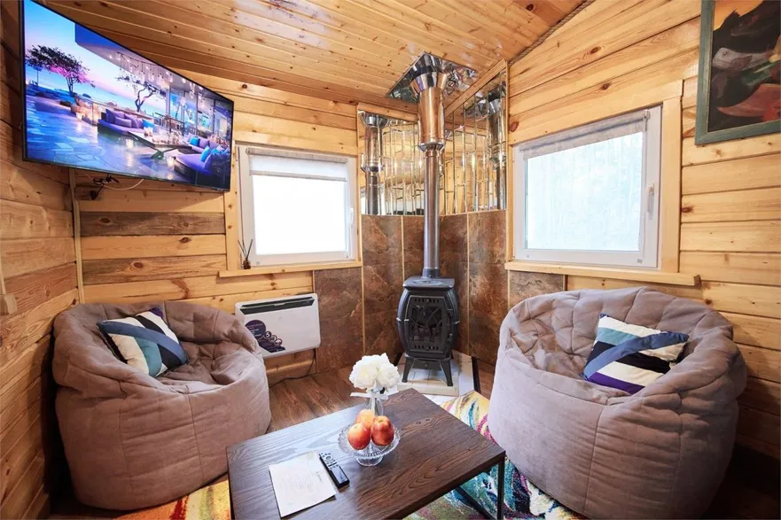 Дом охотника в глэмпинге Просто Эко - Фото 2