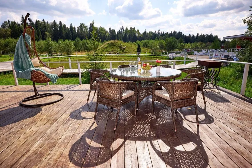 Дом у озера в глэмпинге Просто Эко - Фото 5